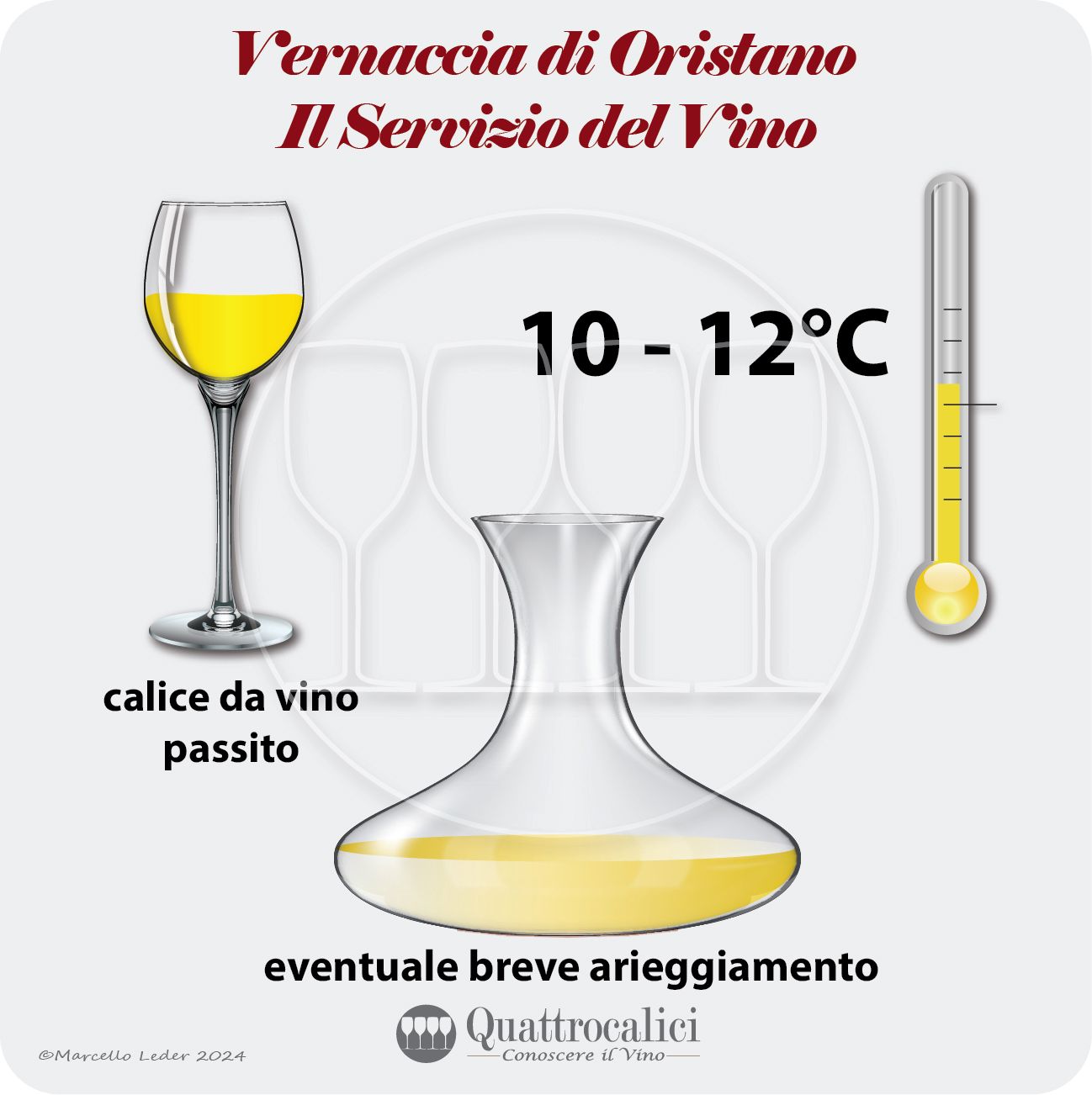 Il servizio della Vernaccia di Oristano