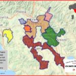 Cartina Vin Santo del Chianti DOC
