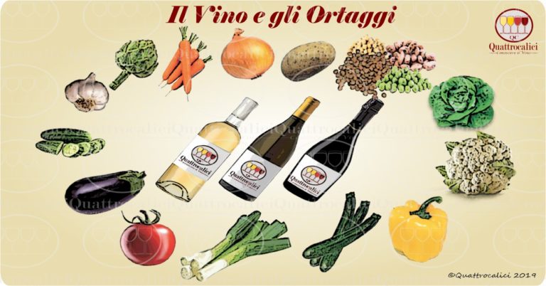 Il vino e gli ortaggi