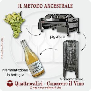 Il metodo ancestrale per la spumantizzazione dei vini