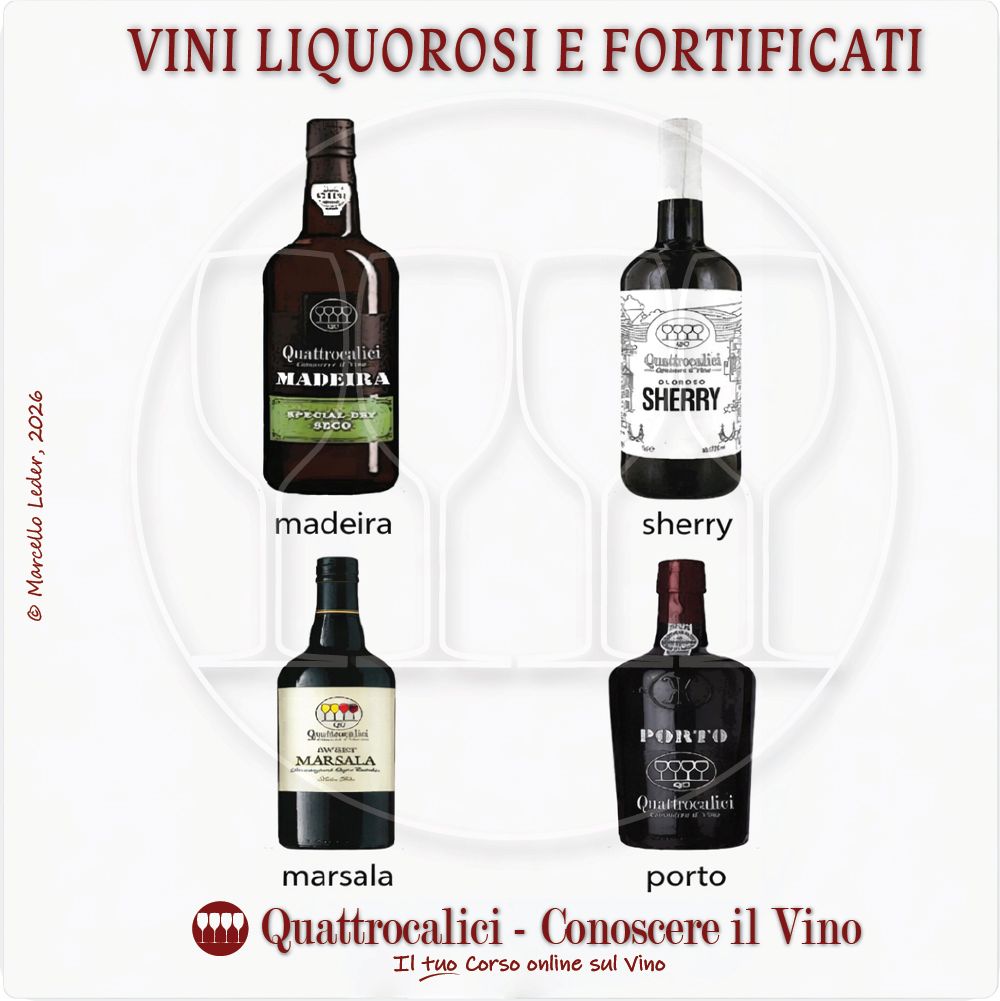 I vini liquorosi e fortificati, produzione e zone di origine