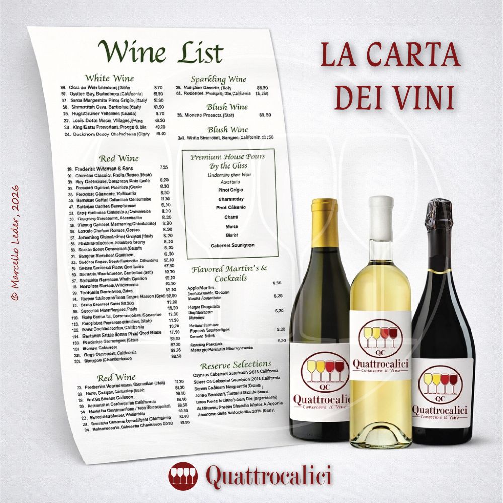 La carta dei vini