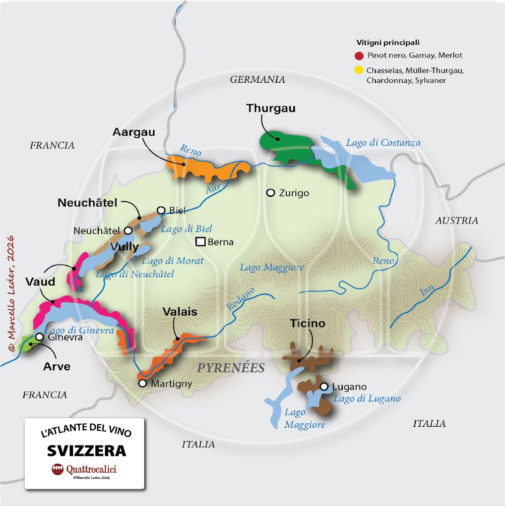 viticoltura e vino in svizzera