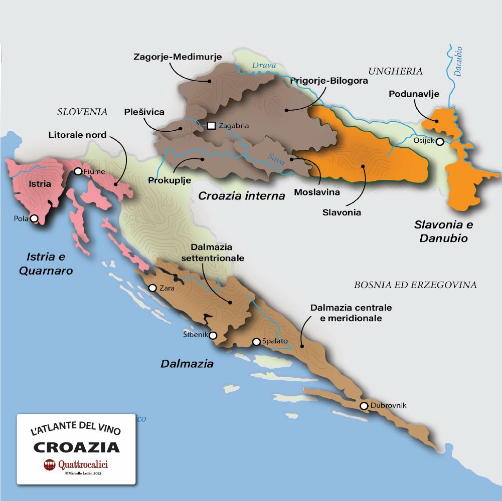 La Croazia e il vino