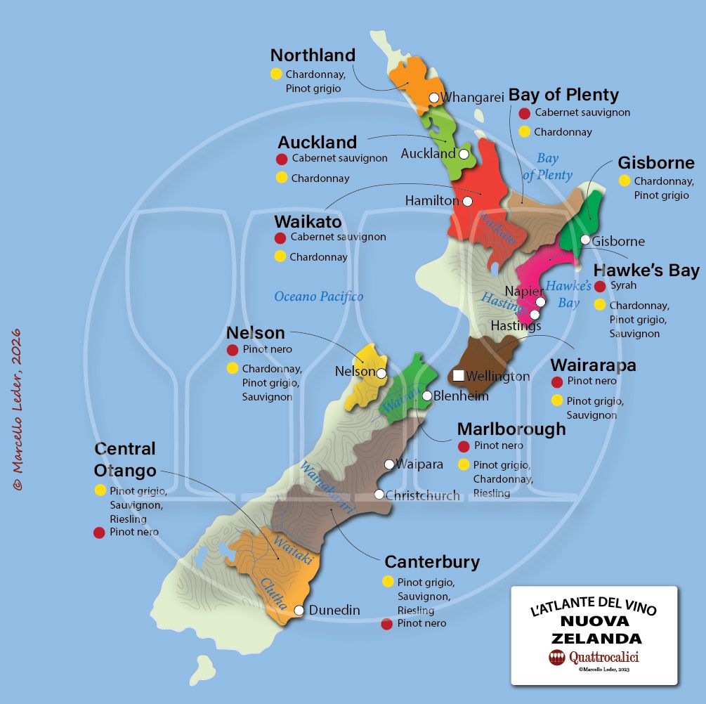 il vino in nuova zelanda