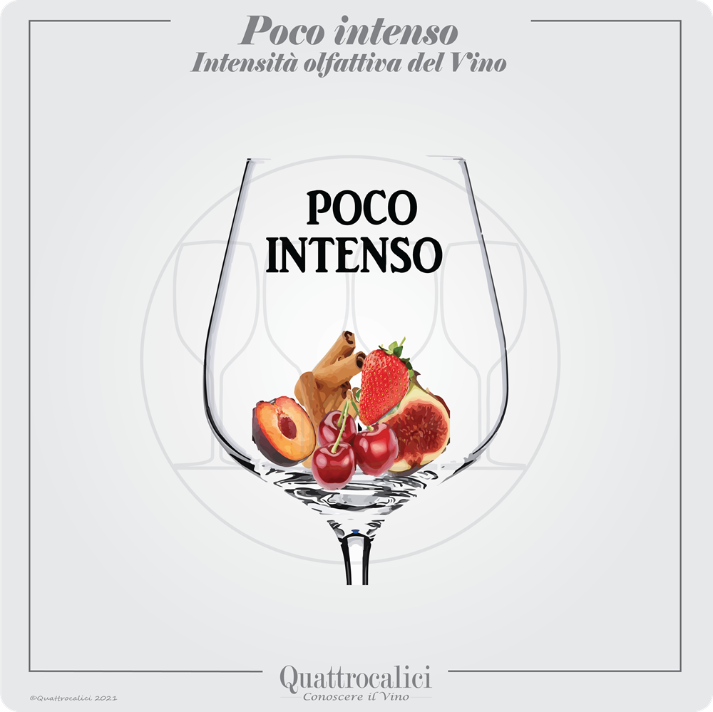 vino poco intenso al naso