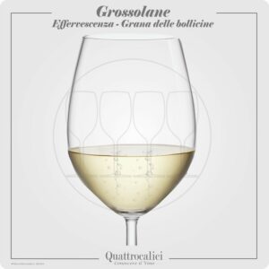 Vino con bollicine grossolane