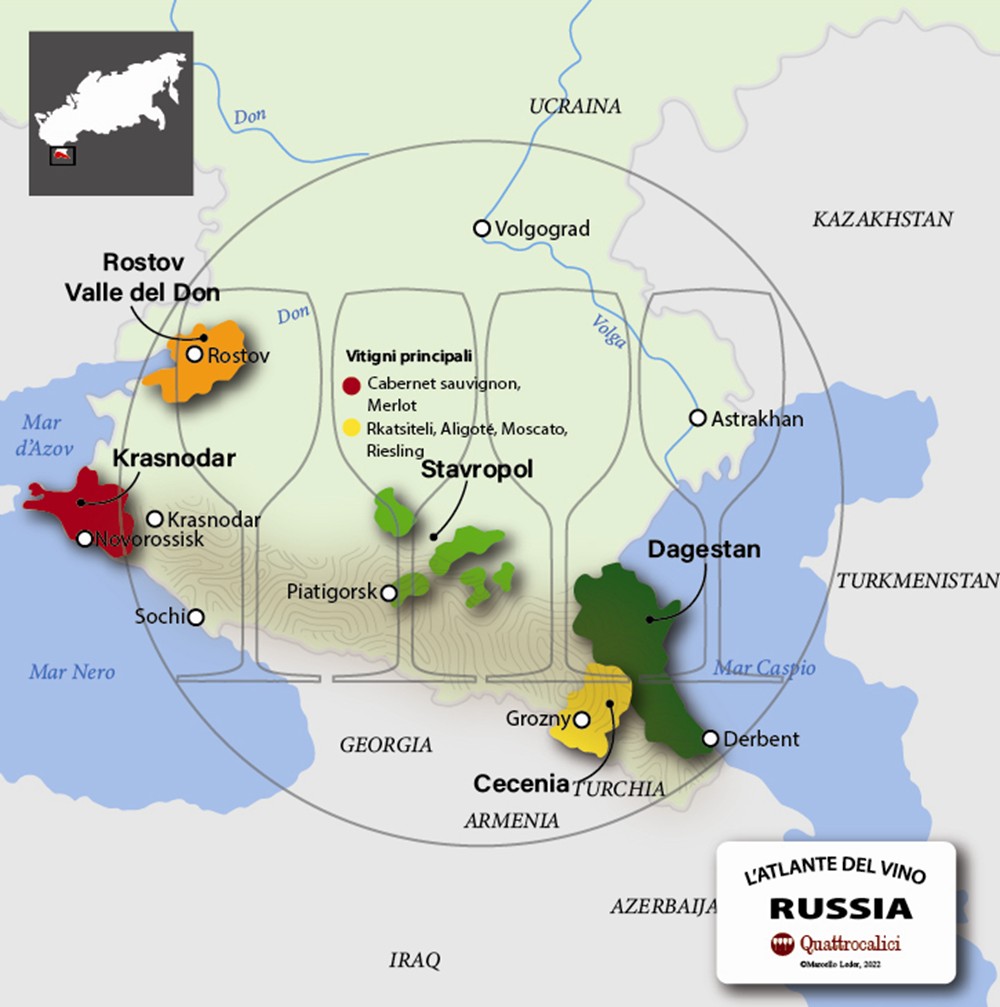 russia vino cartina