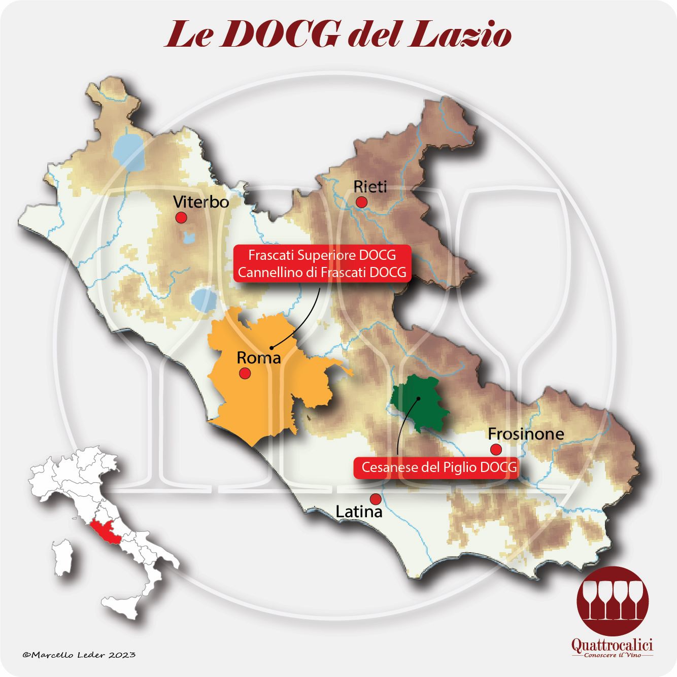 Le DOCG del Lazio