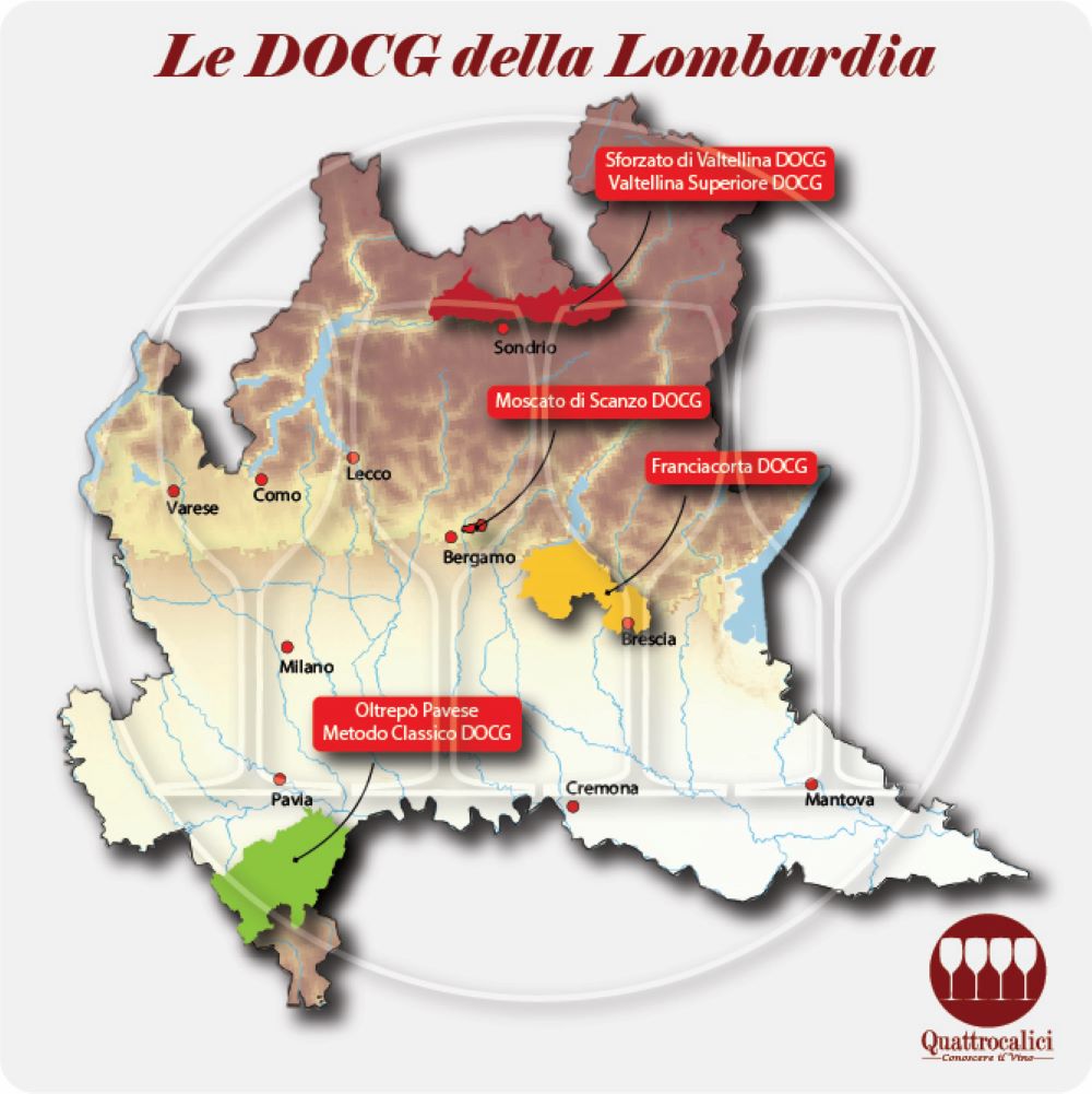 Le DOCG della Lombardia