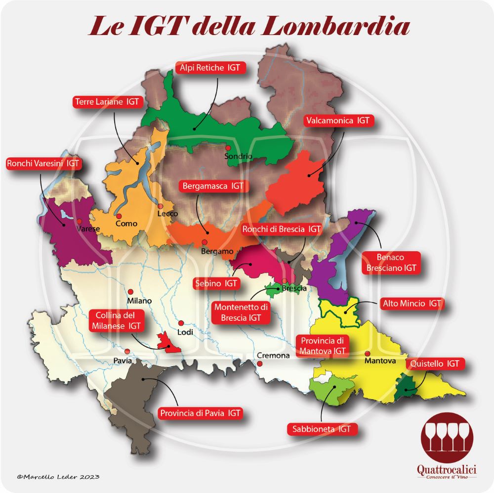 Le IGT della Lombardia