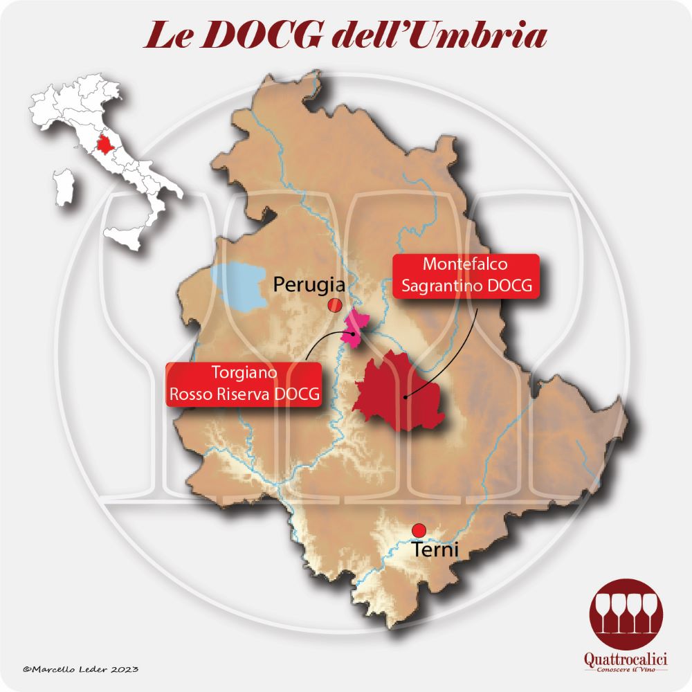 Le DOCG dell'Umbria