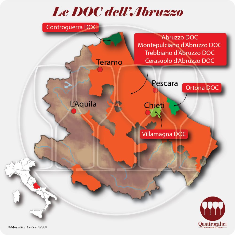 Le DOC dell'Abruzzo
