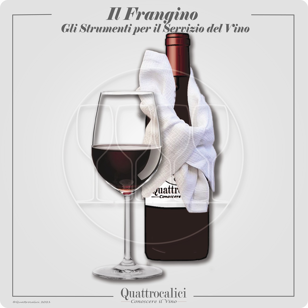 Calici per la degustazione del vino - Quattrocalici