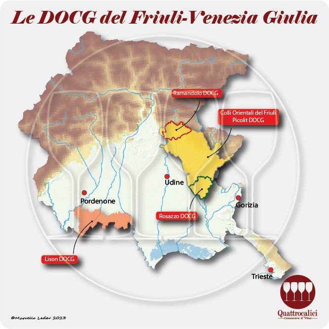Le DOCG del Friuli Venezia Giulia