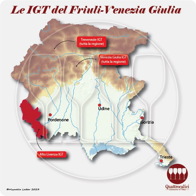 Le IGT del Friuli Venezia Giulia