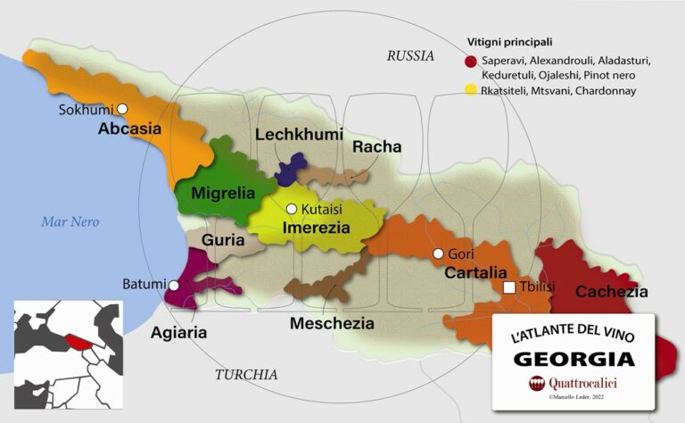 il vino in georgia - vini georgiani