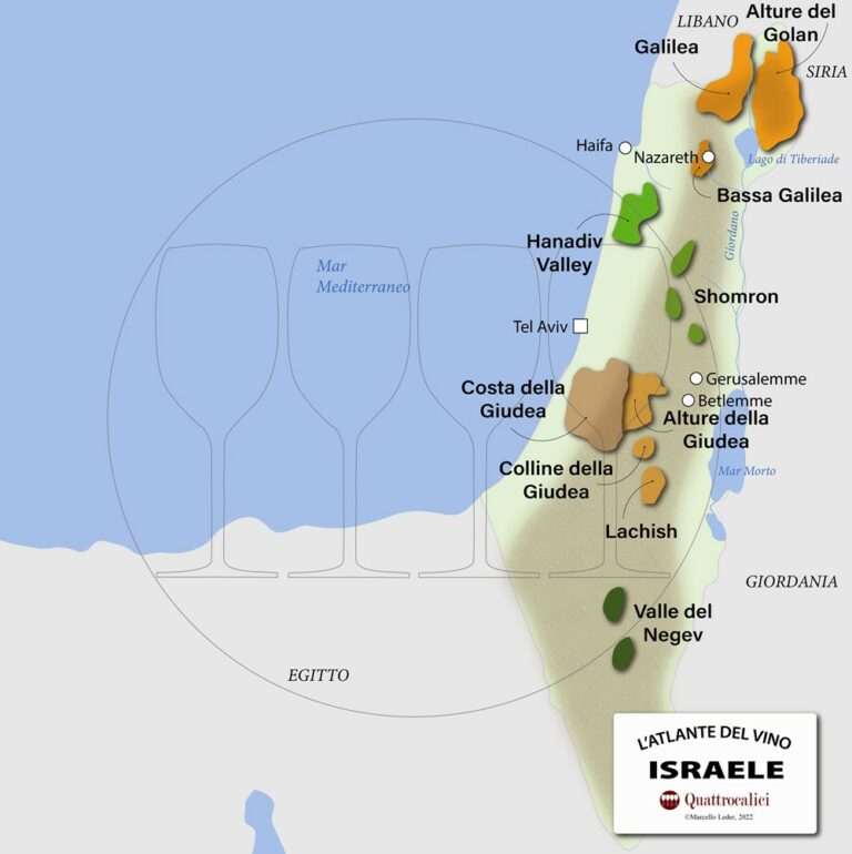 il vino in israele