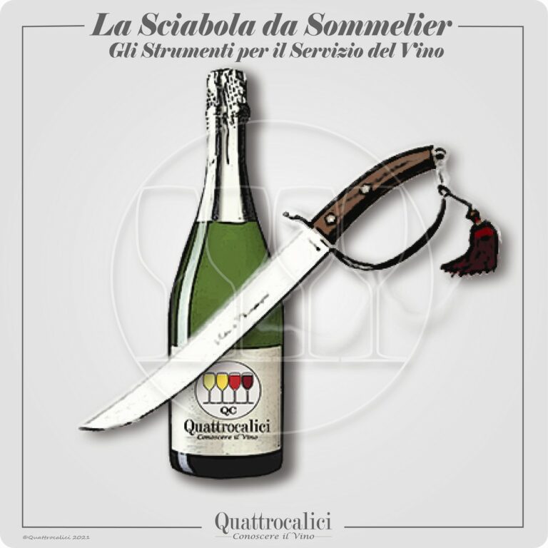 sabrage e sciabola da sommelier