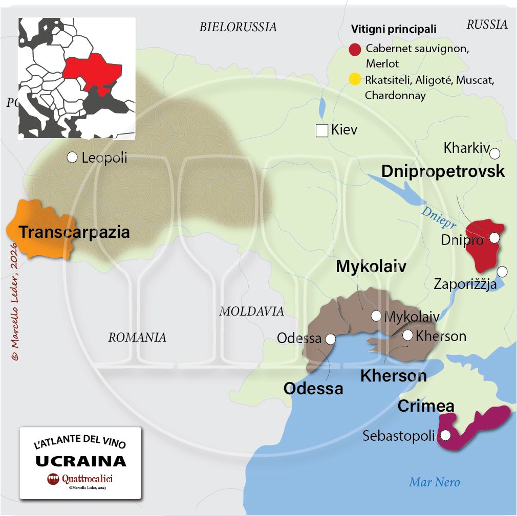 vino e viticoltura in ucraina