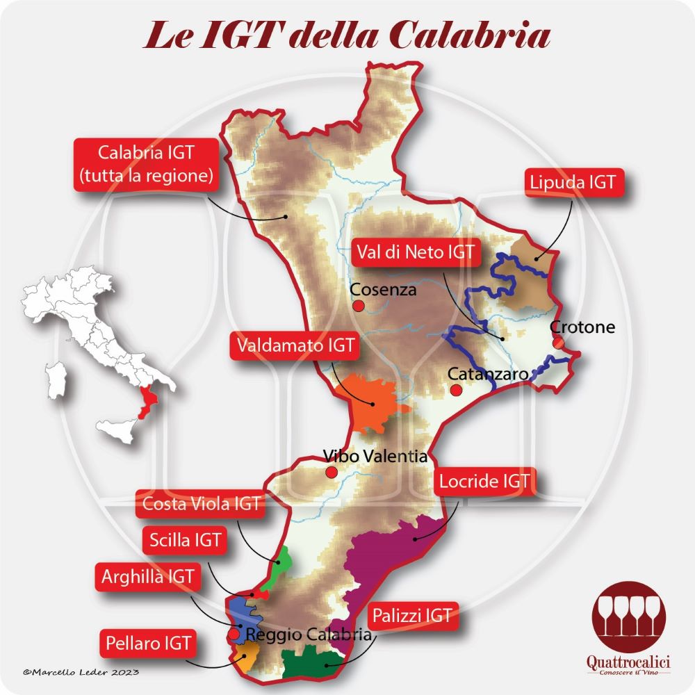 Le IGT della Calabria