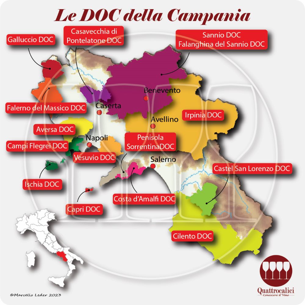 Le DOC della Campania