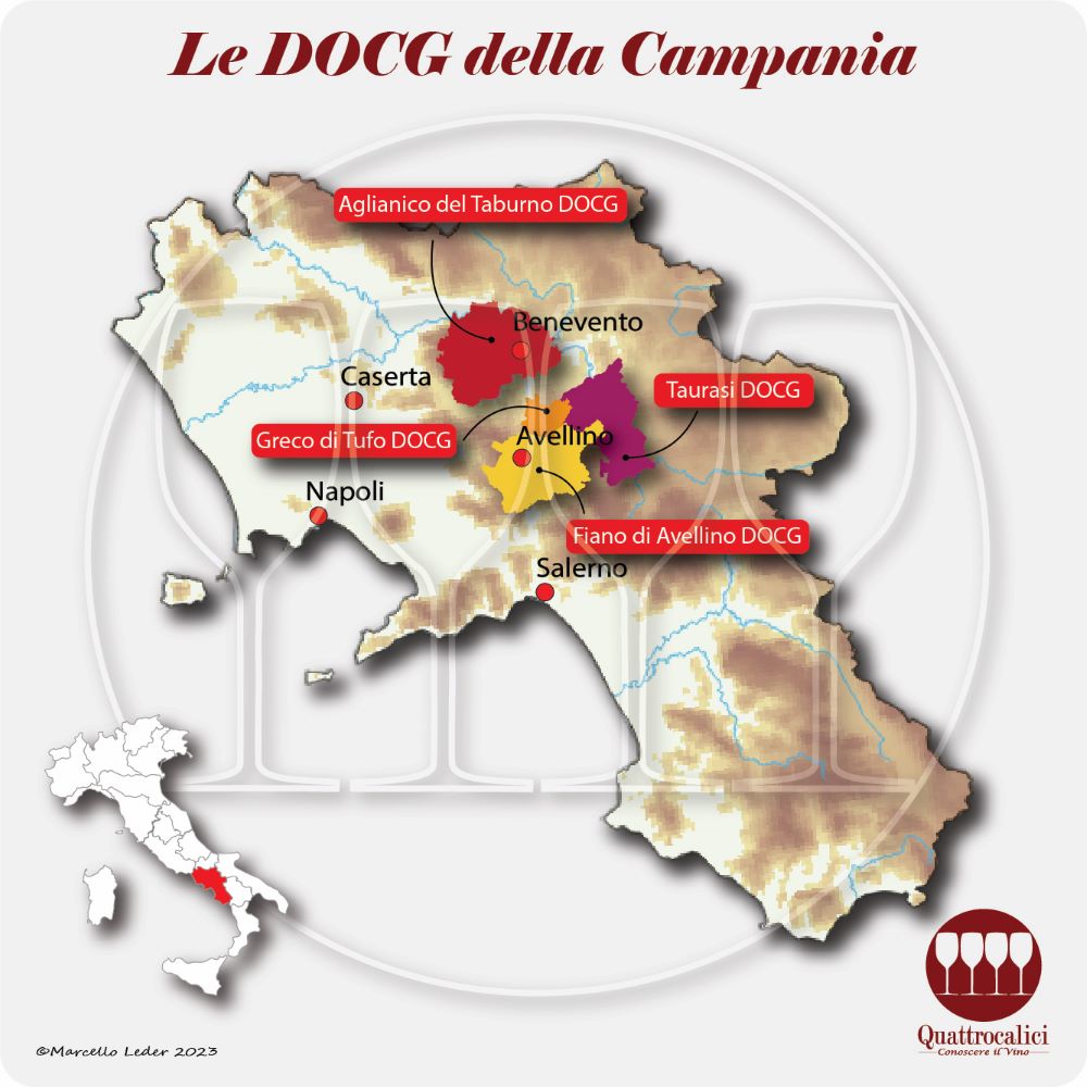 Le DOCG della Campania