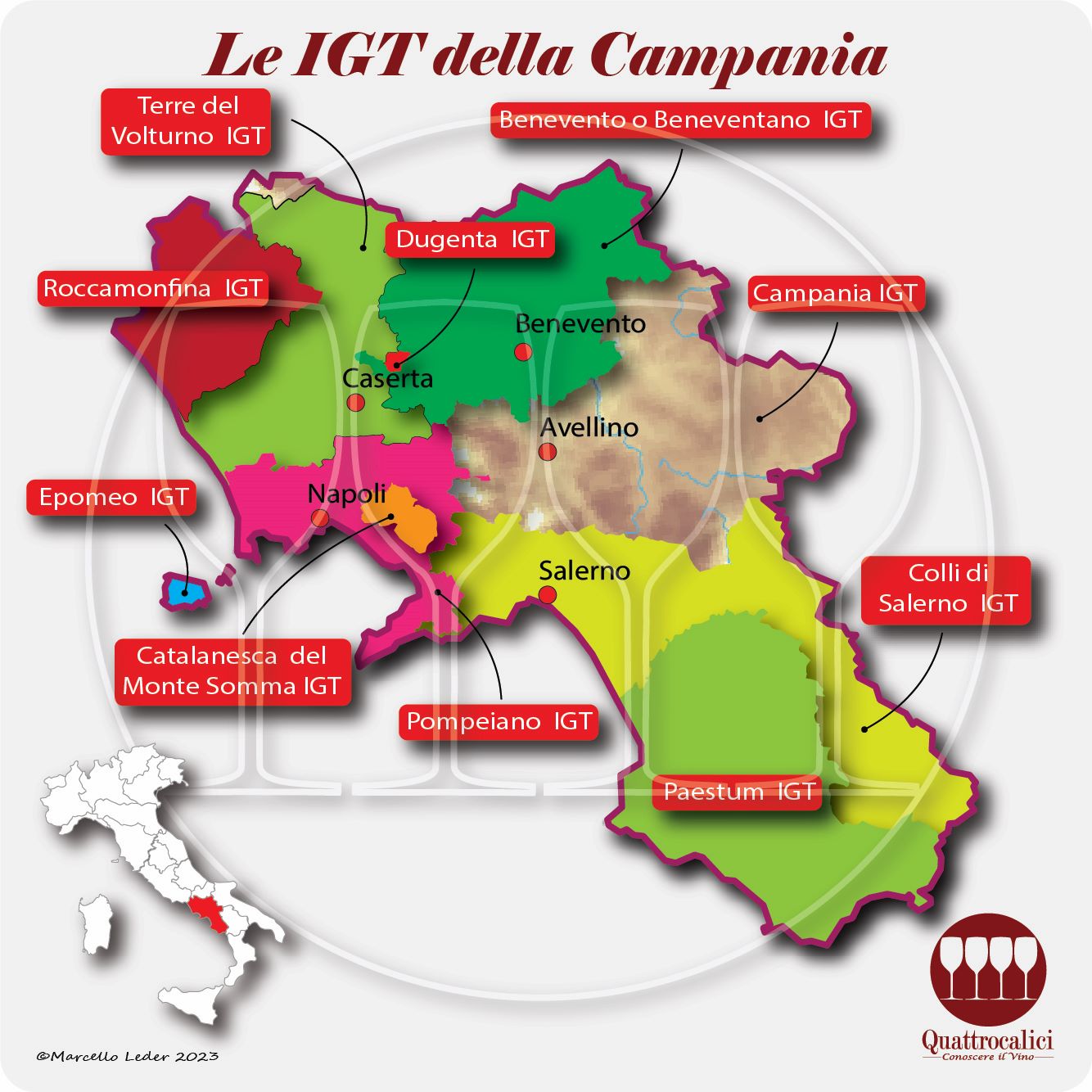 Le IGT della Campania