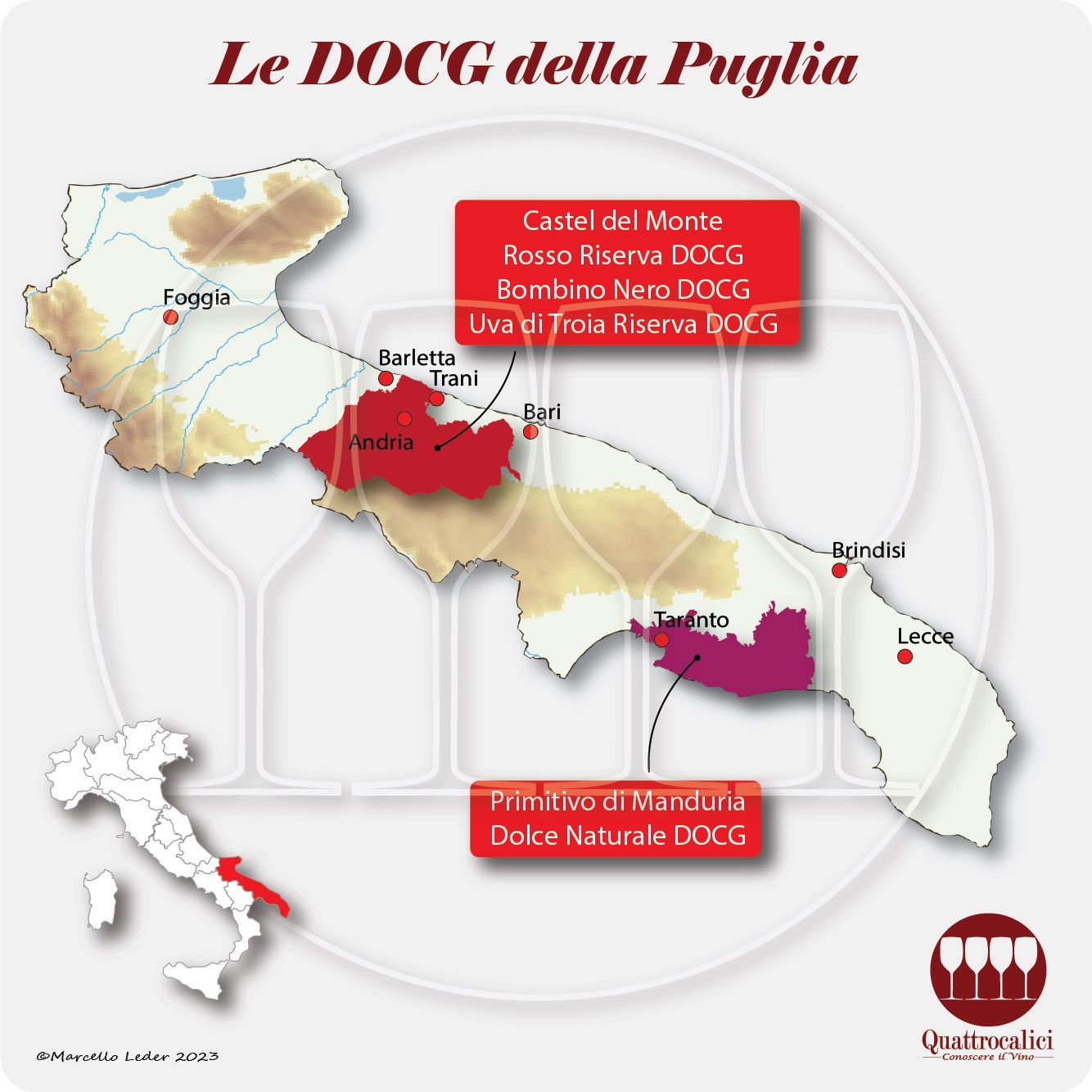 Le DOCG della Puglia