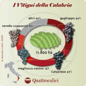 I vitigni della calabria