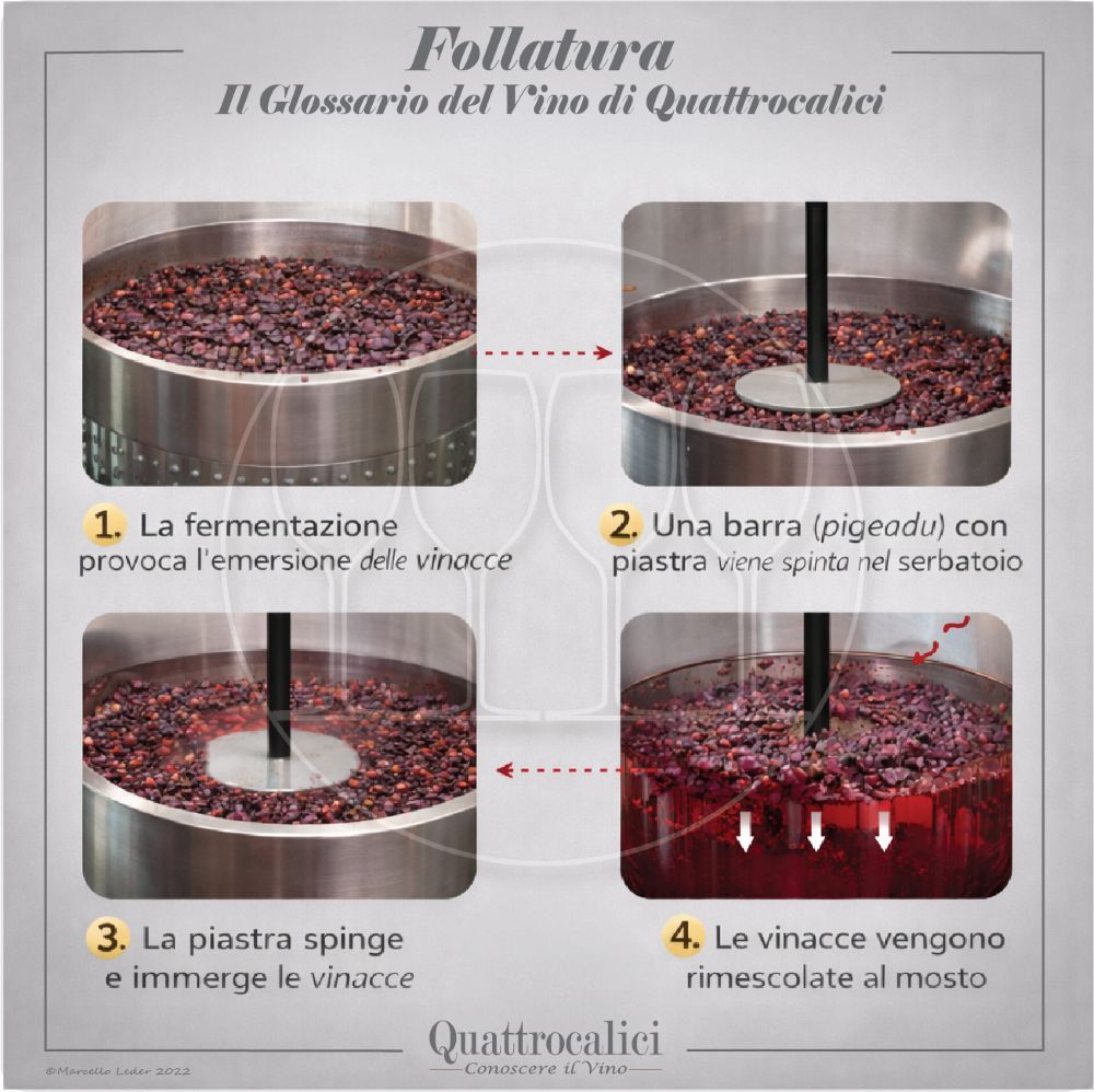 La Follatura come pratica di cantina