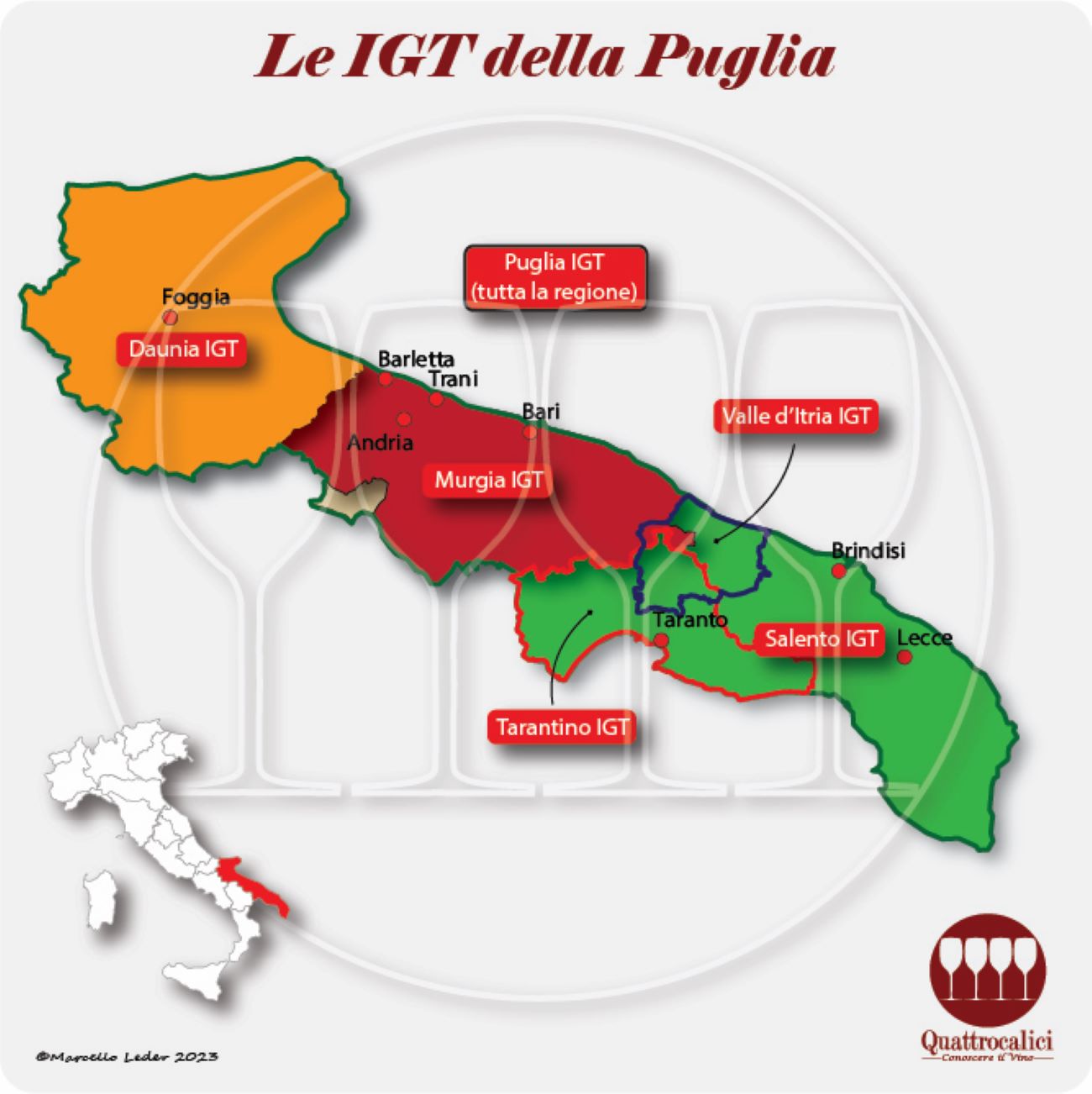 Le IGT della Puglia