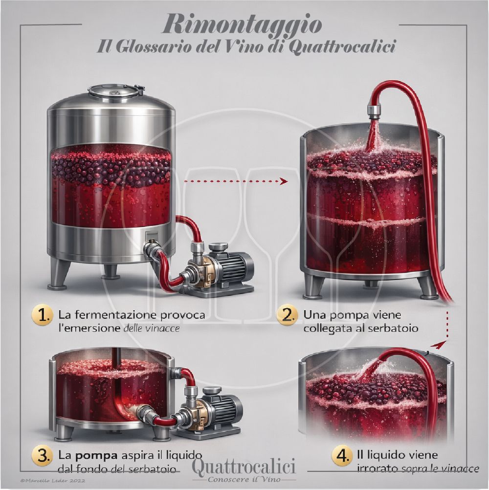 Il Rimontaggio come pratica di cantina