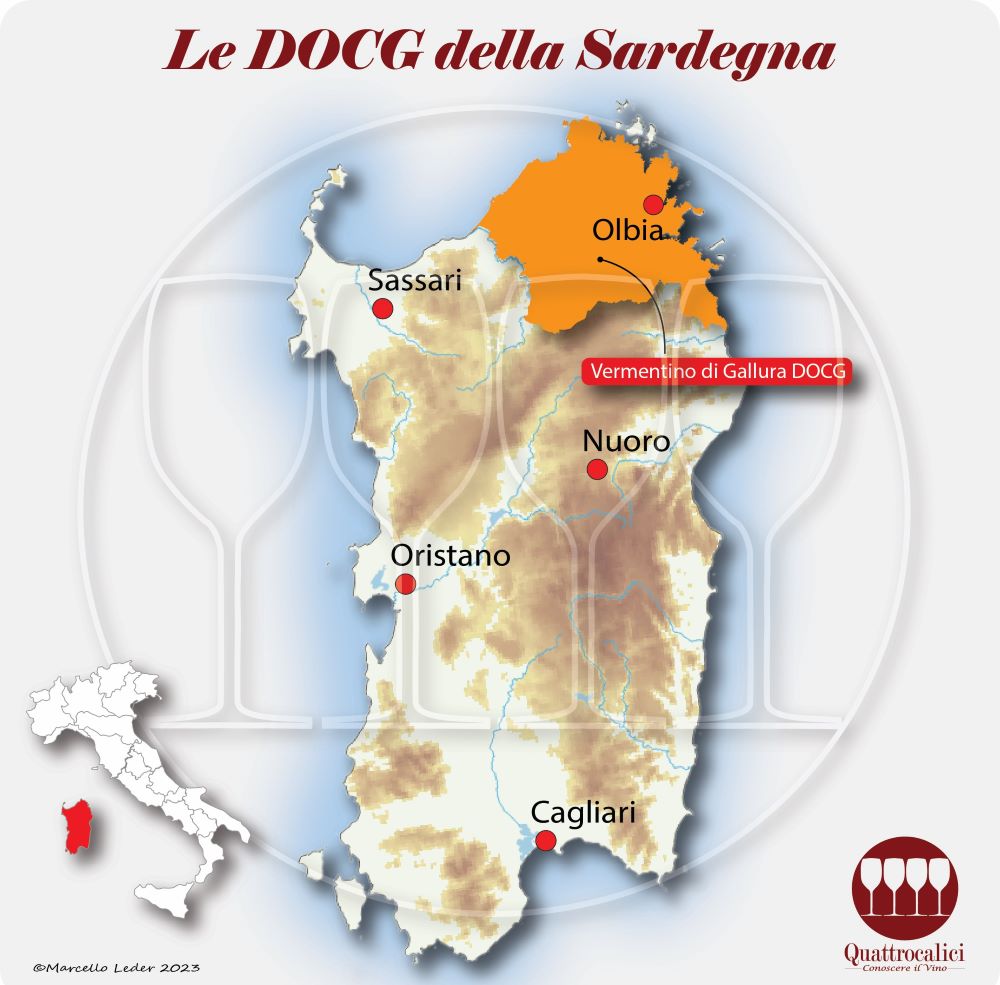 Le DOCG della Sardegna