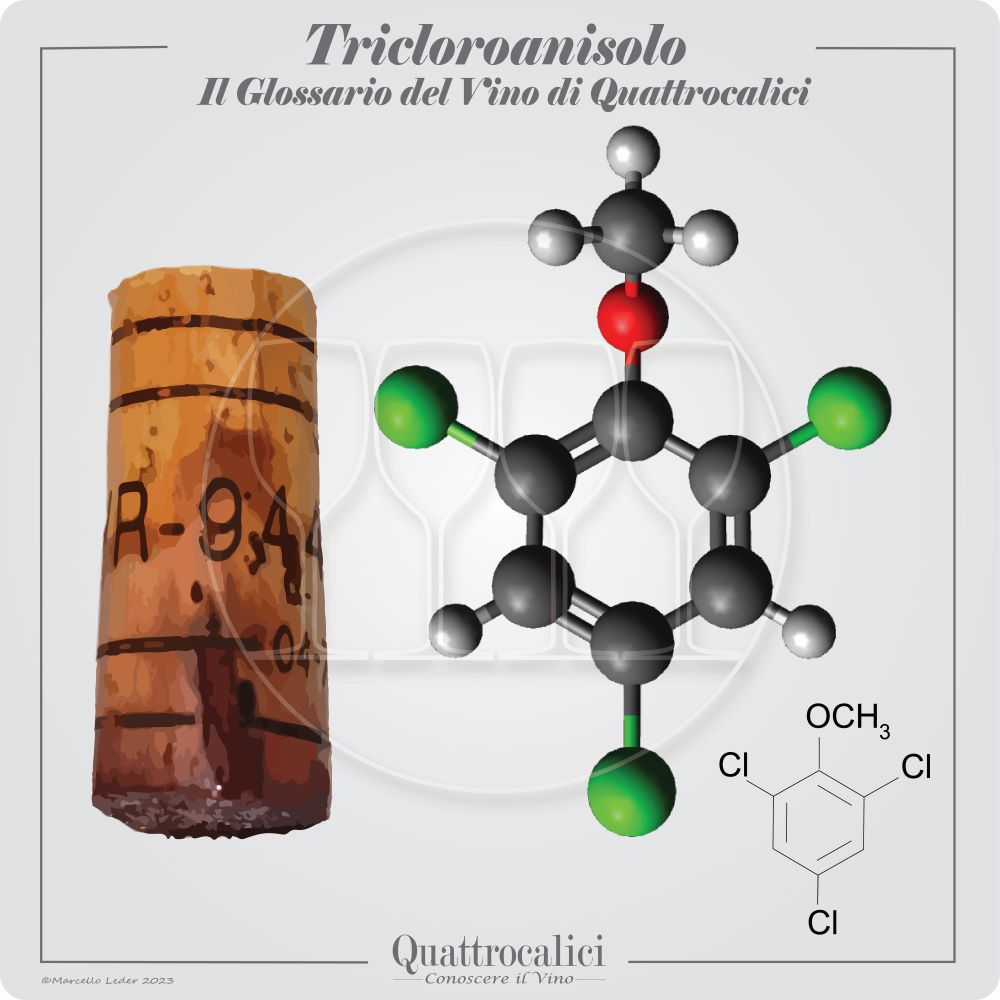 tricloroanisolo nei tappi da vino