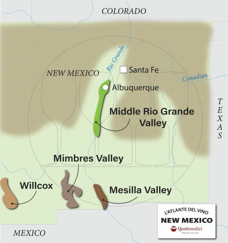 il vino nel new mexico