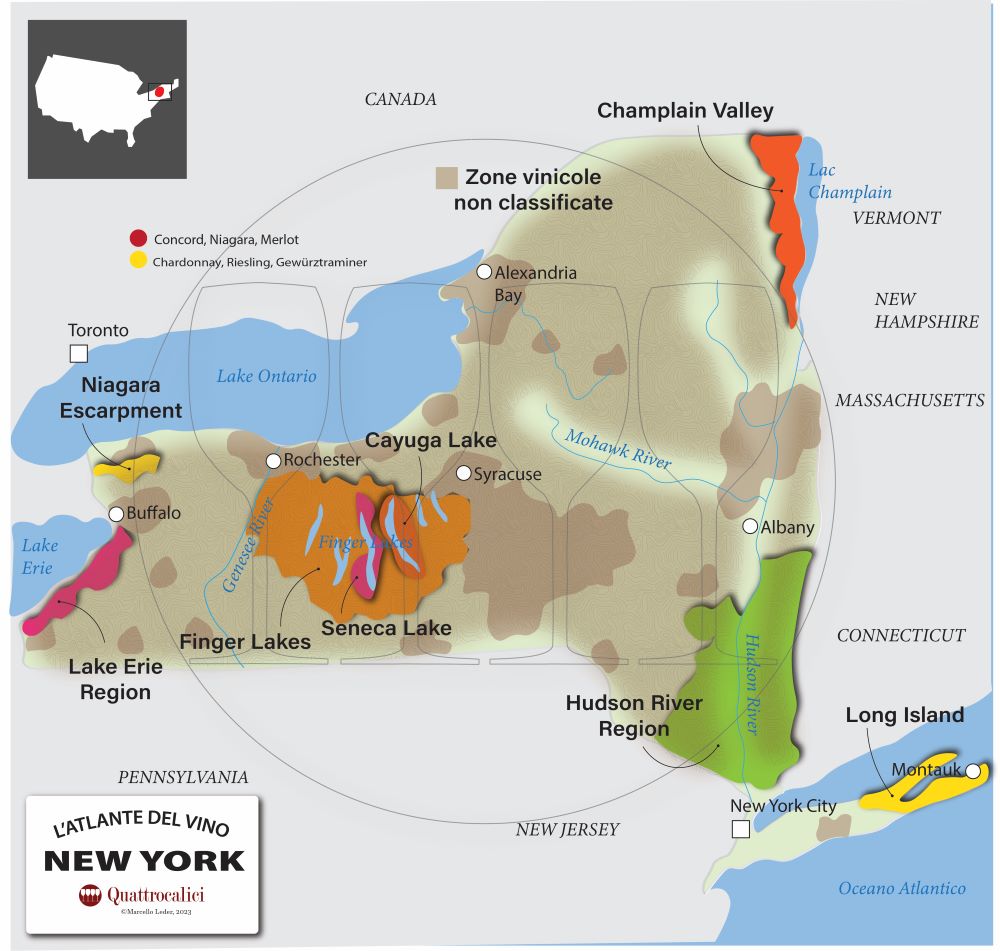 il vino nello stato di new york