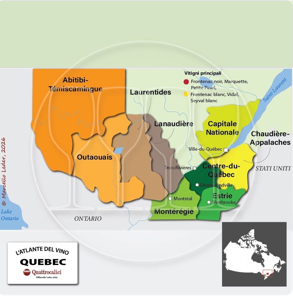Viticoltura e vini del Quebec (Canada)