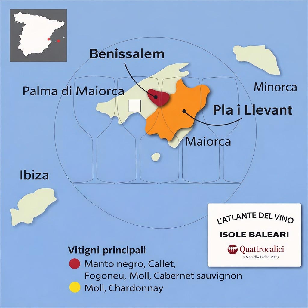Il vino in spagna - le baleari