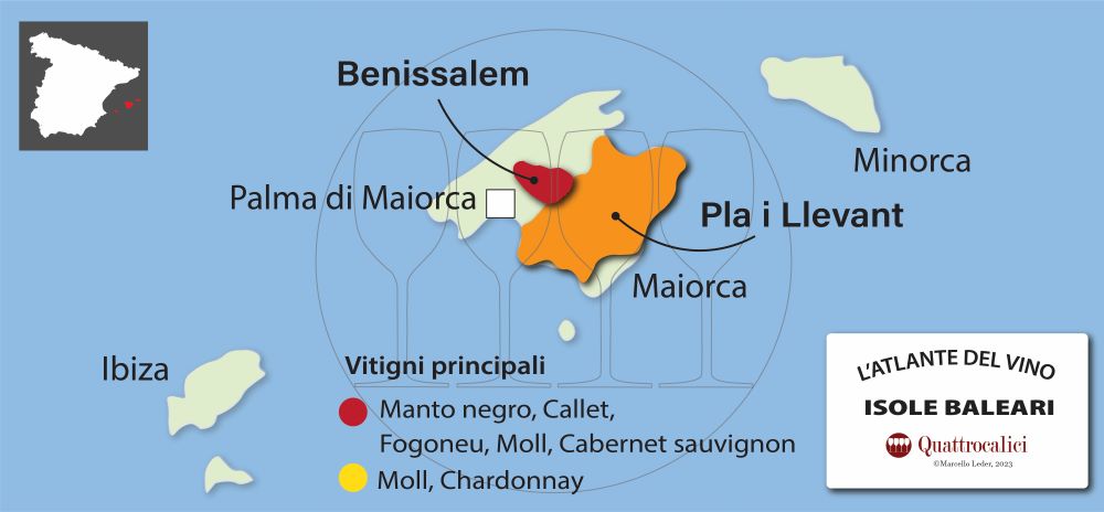 le isole baleari e il vino
