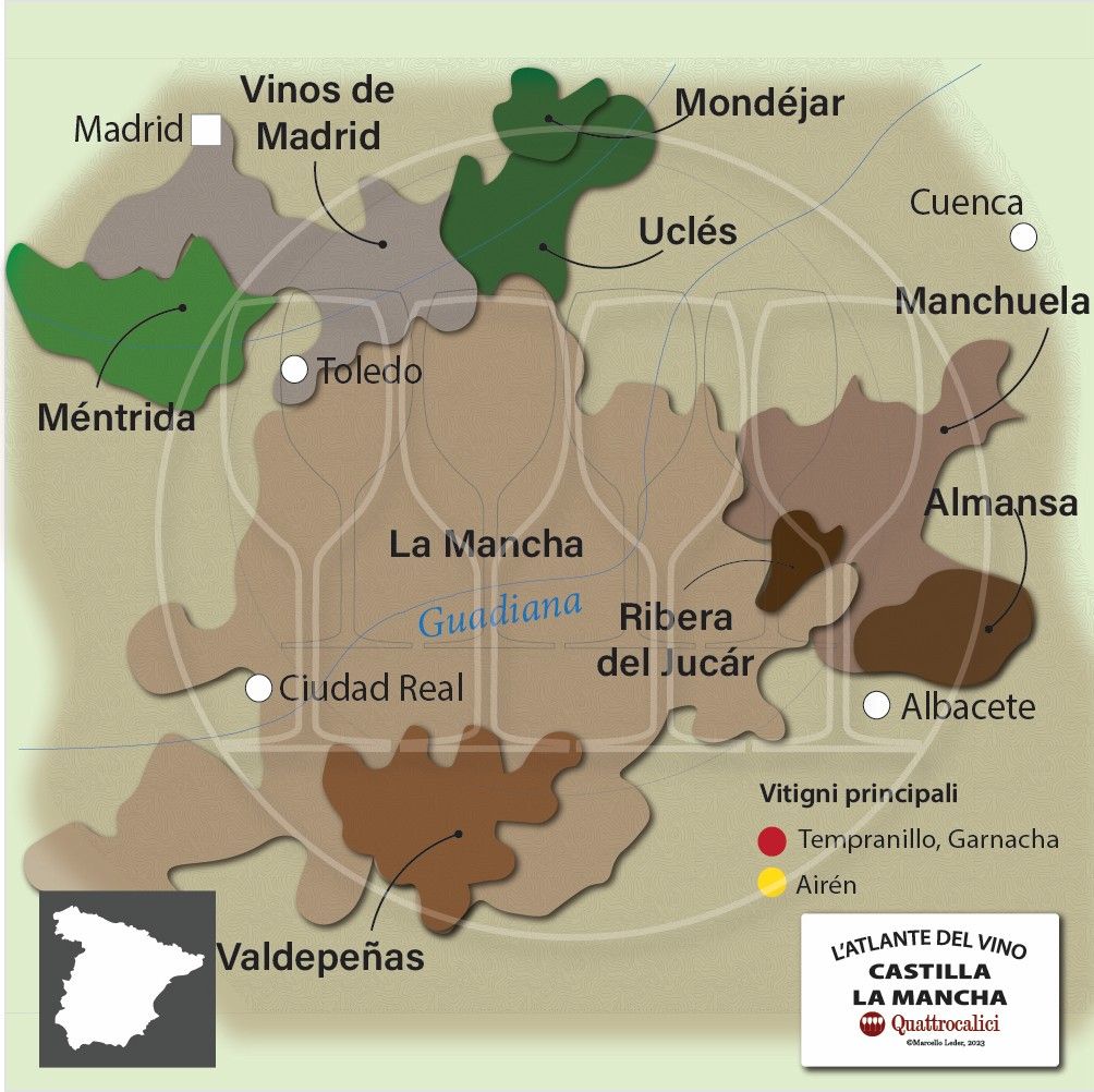 Il Vino a Castilla - La Mancha