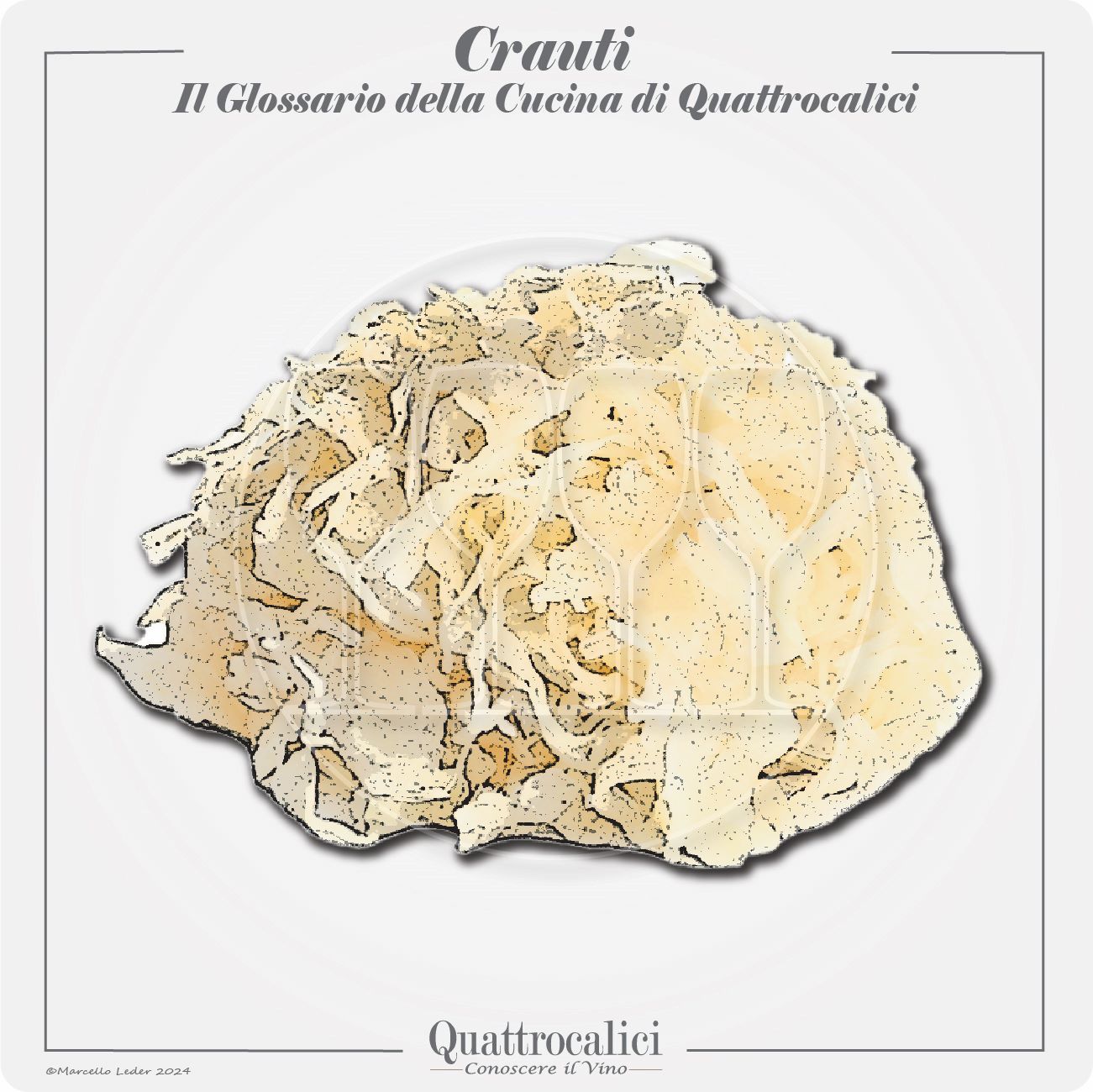 i crauti in cucina e con i vini