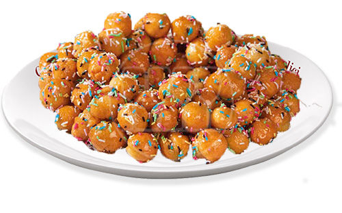 pignolata calabrese e vini in abbinamento