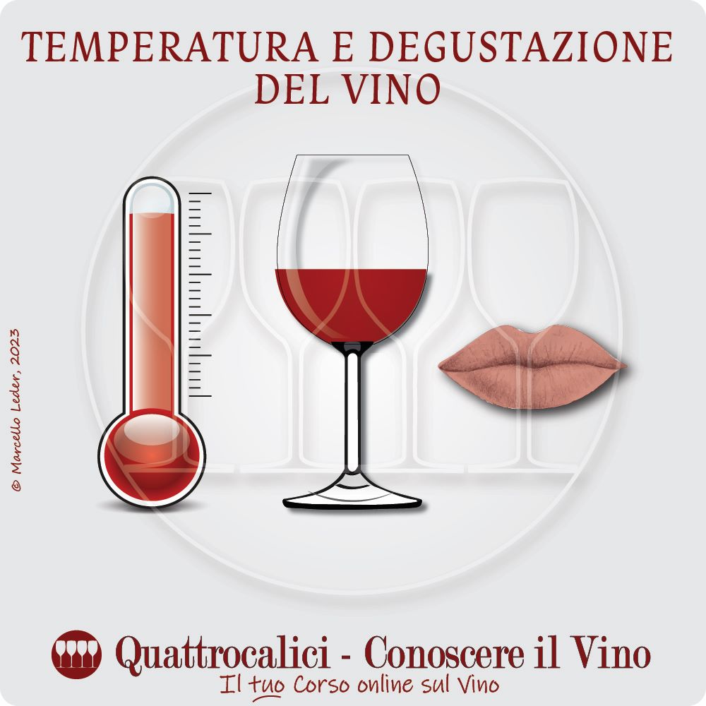 Degustazione del vino e temperatura - Quattrocalici