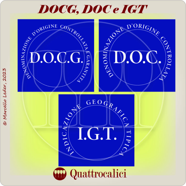 differenze tra DOCG, DOC e IGT