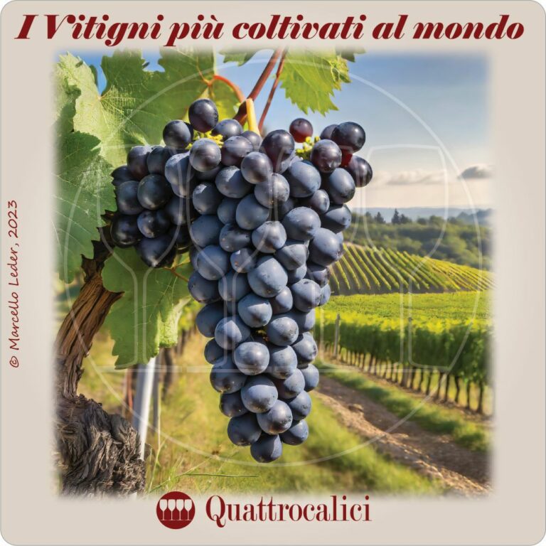 I vitigni più coltivati al mondo