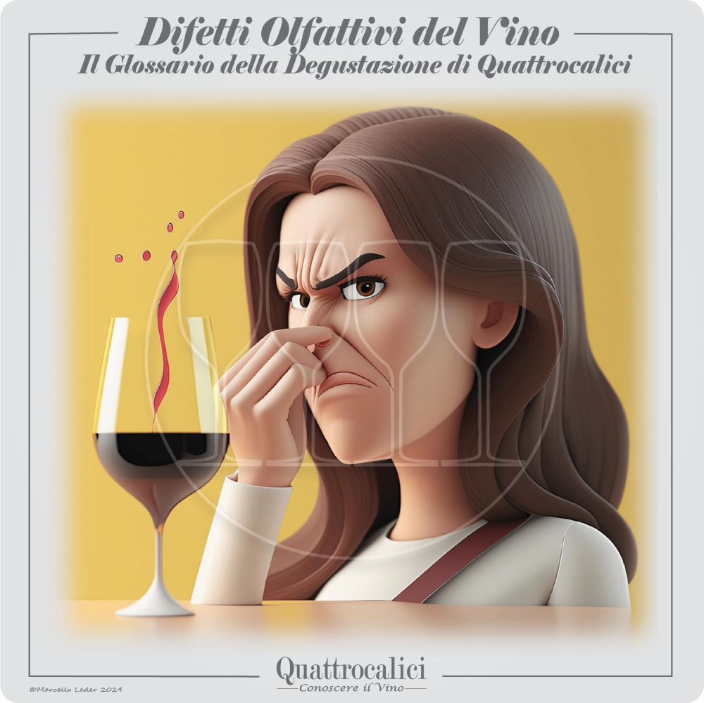 difetti olfattivi del vino