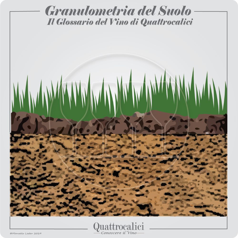 granulometria o tessitura del suolo