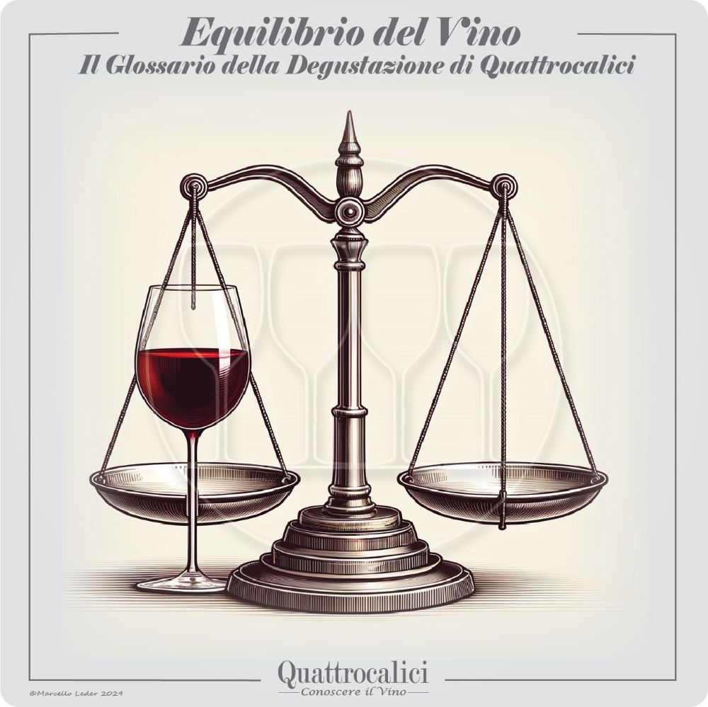 equilibrio gustativo del vino