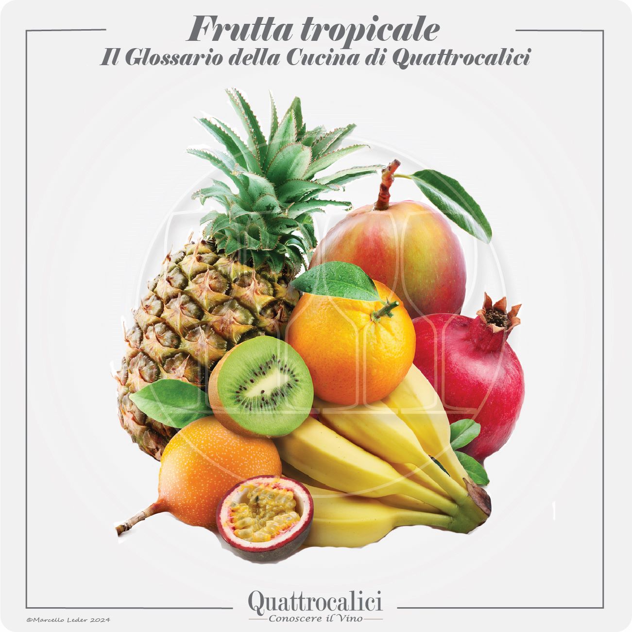 la frutta tropicale in cucina